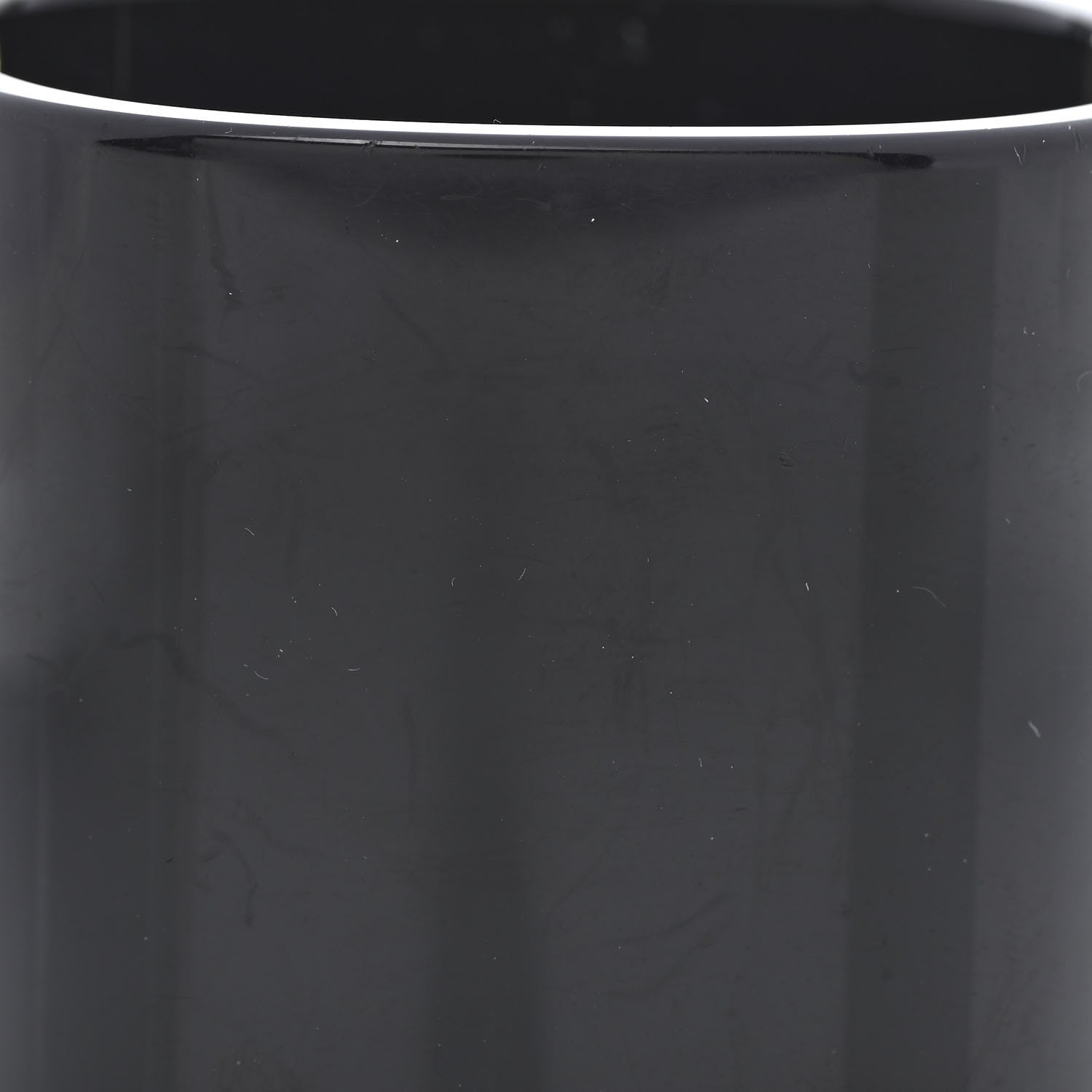 Chanel Resin Crystal CC Cuff Black Gold 5 of 5