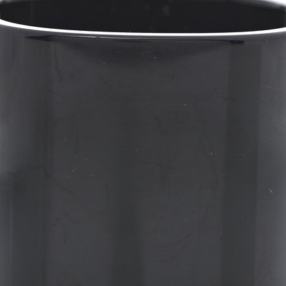 Chanel Resin Crystal CC Cuff Black Gold 5 of 5