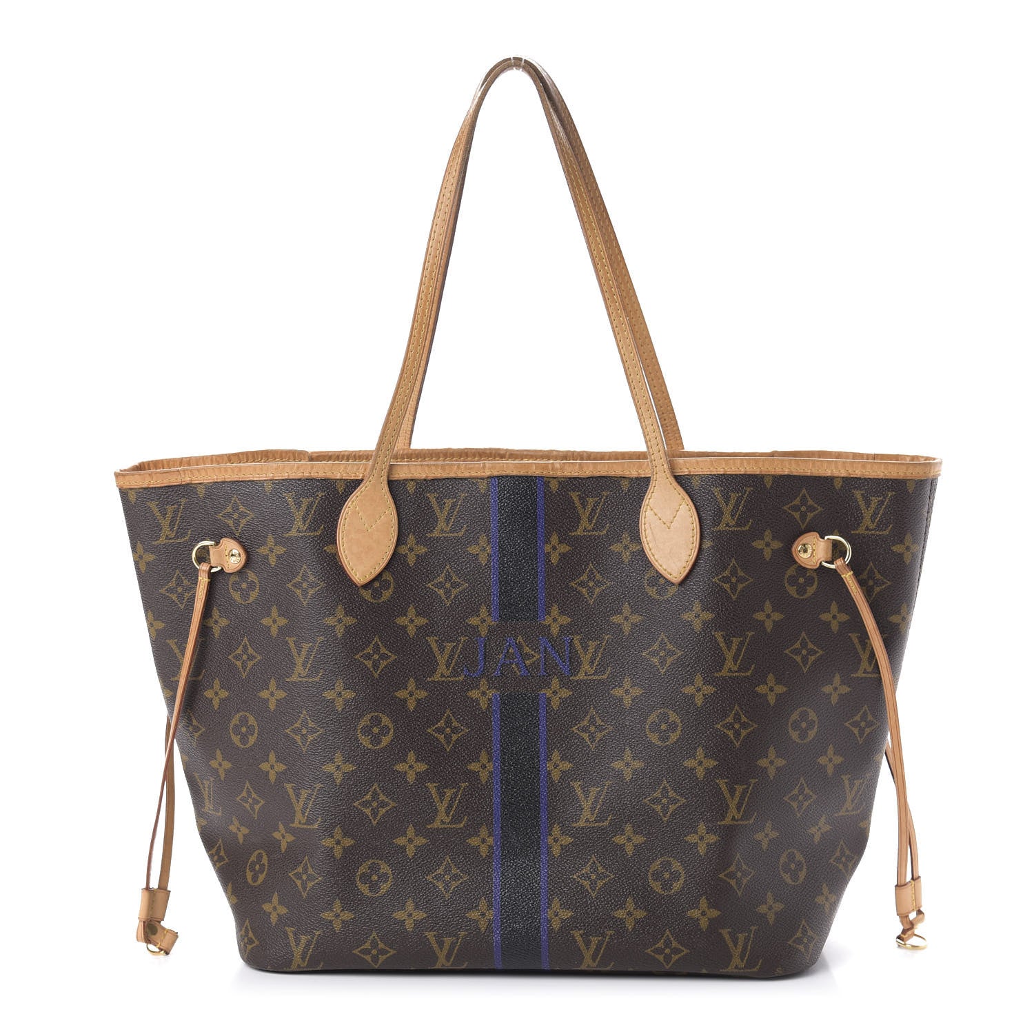 Louis Vuitton Monogram My LV Heritage Neverfull MM Violet Black 1 of 10