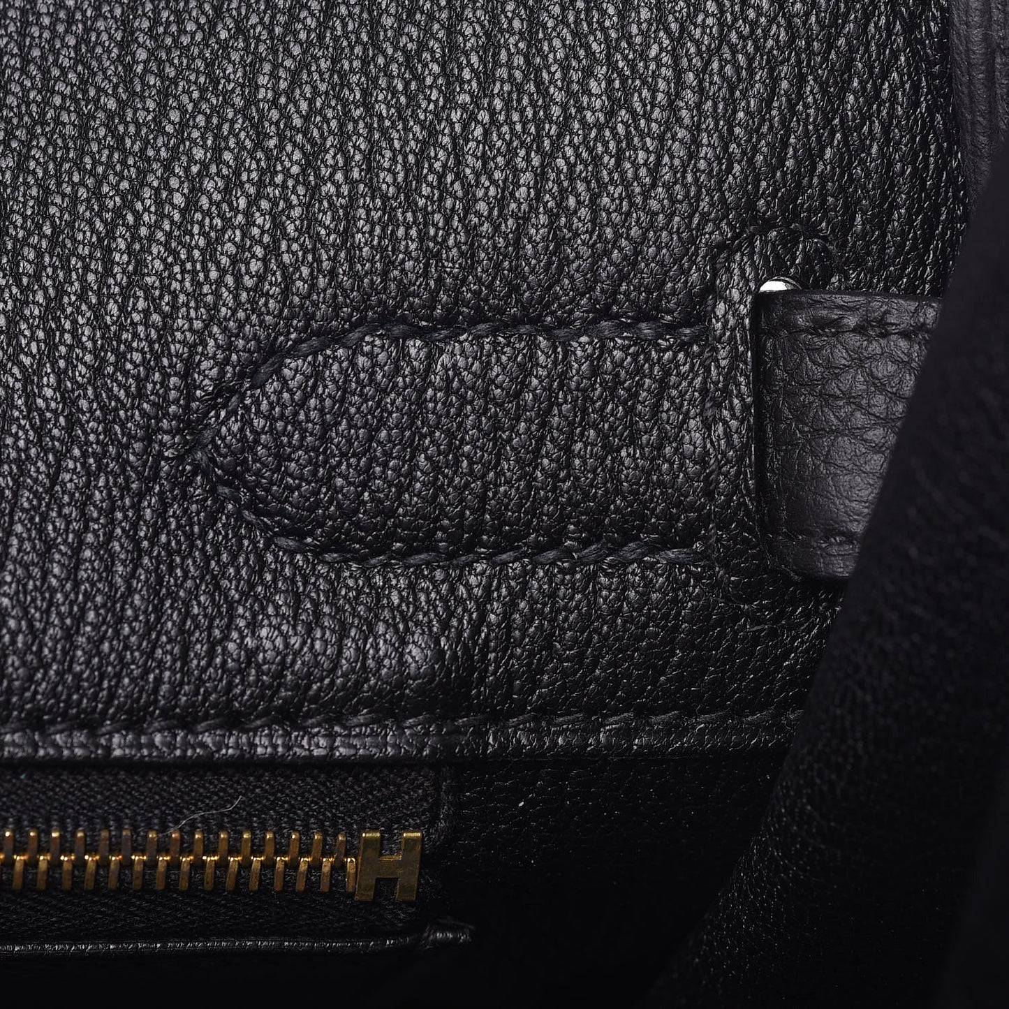 Togo Birkin 30 Black