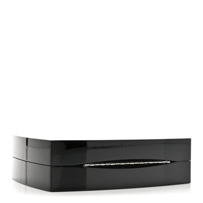 Chanel Plexiglass Compact Box Clutch Black 4 of 11