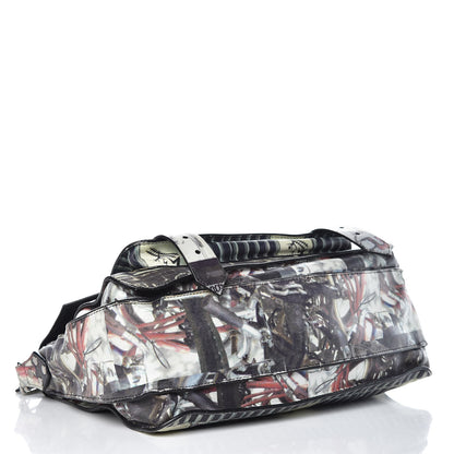 Proenza Schouler Calfskin PS1 Gotham Print Medium Satchel Fence Bike Ice 4 of 19