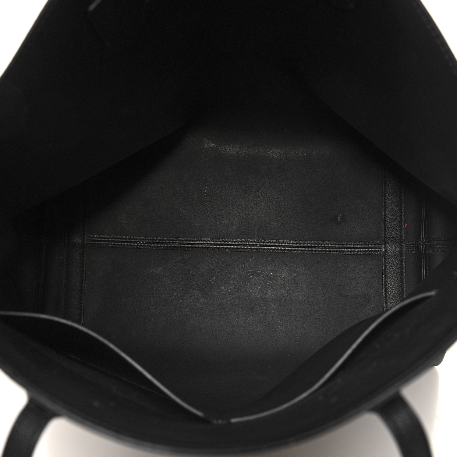 Burberry Calfskin Large Society Tote Black 5 of 14