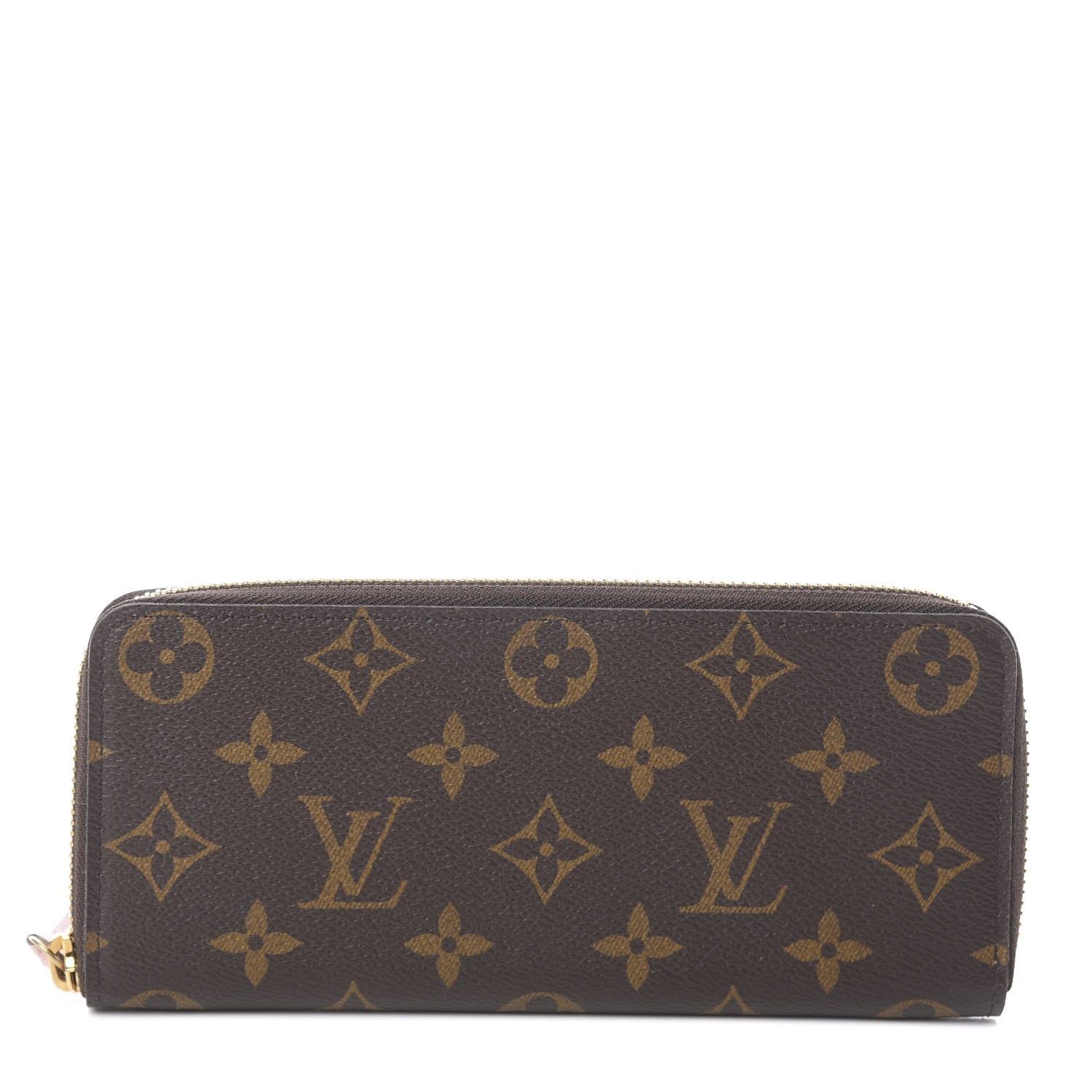 Louis Vuitton Monogram Clemence Wallet Rose Ballerine 1 of 5