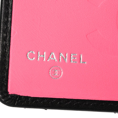 Chanel Calfskin Quilted Small Cambon Agenda Planner Black 6 of 11