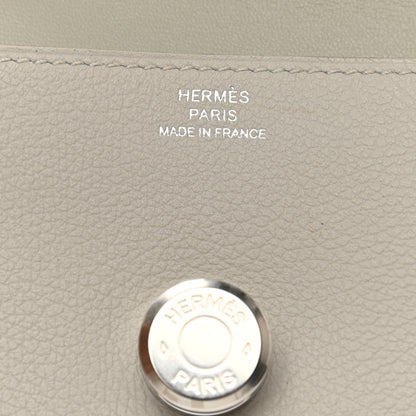 Hermes Togo Dogon Card Case Gris Perle 6 of 8