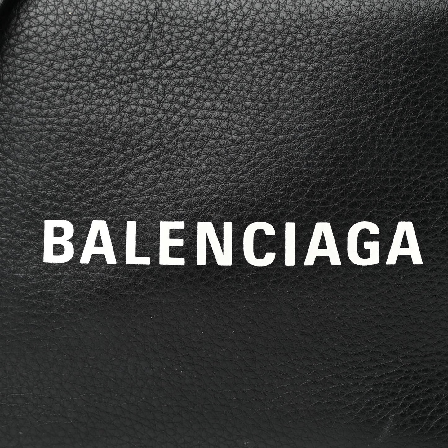 Calfskin Logo S Everyday Camera Bag Black
