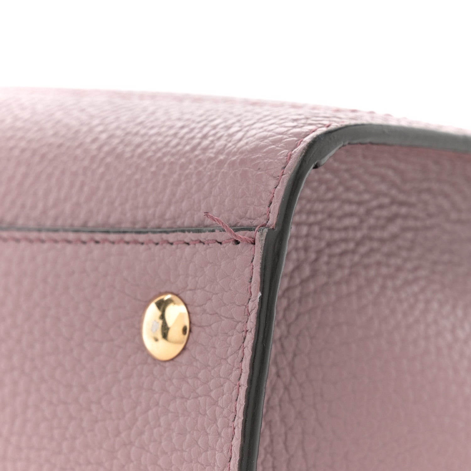 Salvatore Ferragamo Grained Calfskin Double Handle Small Amy Tote Cinder Rose 12 of 16