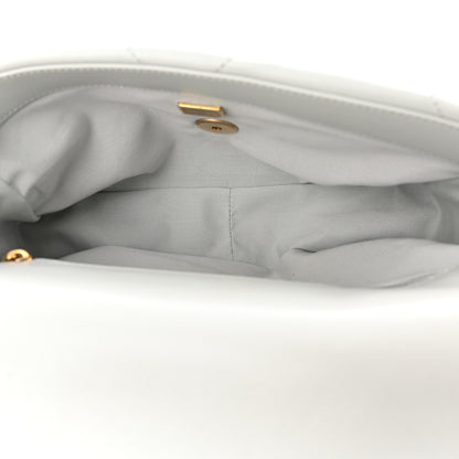 Chanel Lambskin Quilted Medium Chanel 19 Flap Light Blue 5 of 11