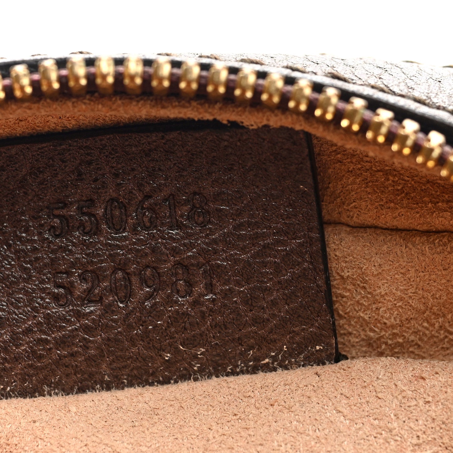 GG Supreme Monogram Web Mini Ophidia Round Shoulder Bag Brown