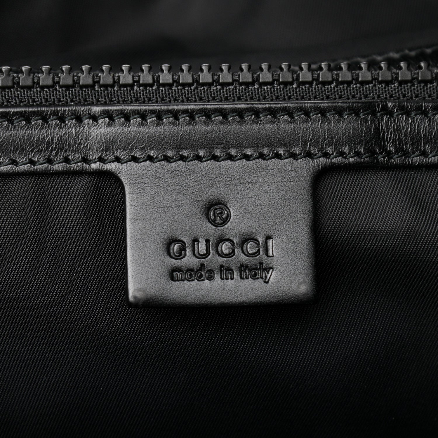 Gucci Techno Canvas Web Double Buckle Backpack Black 6 of 11