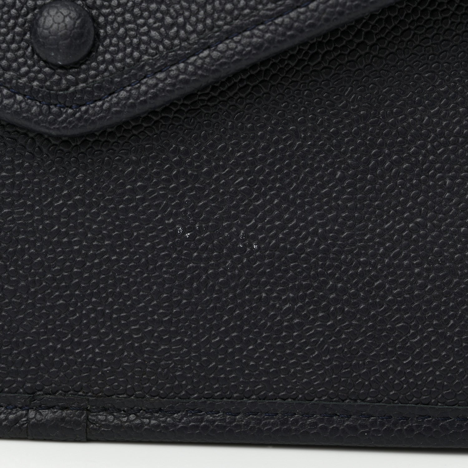 Chanel Perforated Grained Calfskin Small Shopping Tote Green 12 of 16