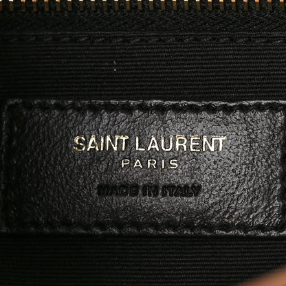 Saint Laurent Suede Monogram Medium Niki Chain Satchel Cinnamon 7 of 10