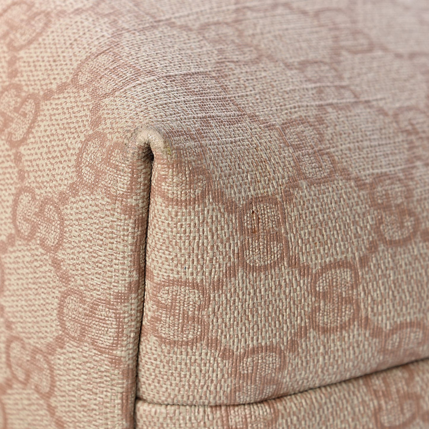 GG Supreme Monogram Medium Zippered Shopping Tote Winter Rose