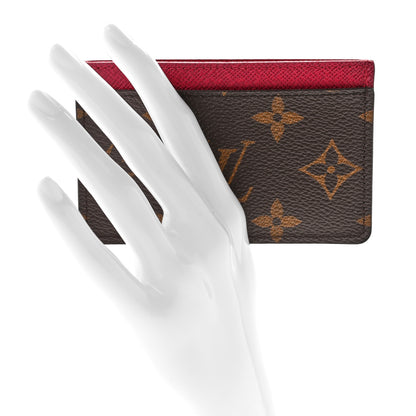 Louis Vuitton Monogram Card Holder Fuchsia 2 of 6