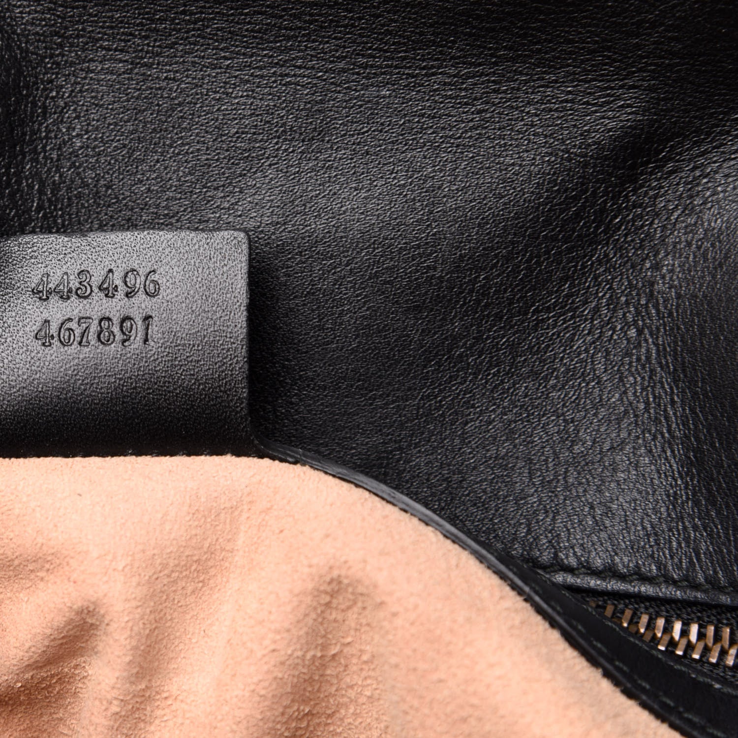 Gucci Calfskin Matelasse Medium GG Marmont Shoulder Bag Black 8 of 13