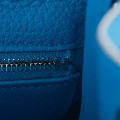 Hermes Togo Kelly Retourne 28 Bleu Zanzibar 19 of 25