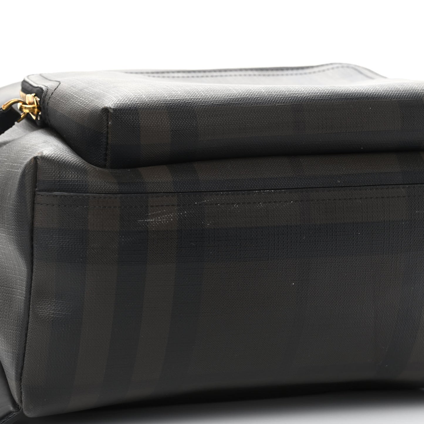 Smoked Check Backpack Black Brown