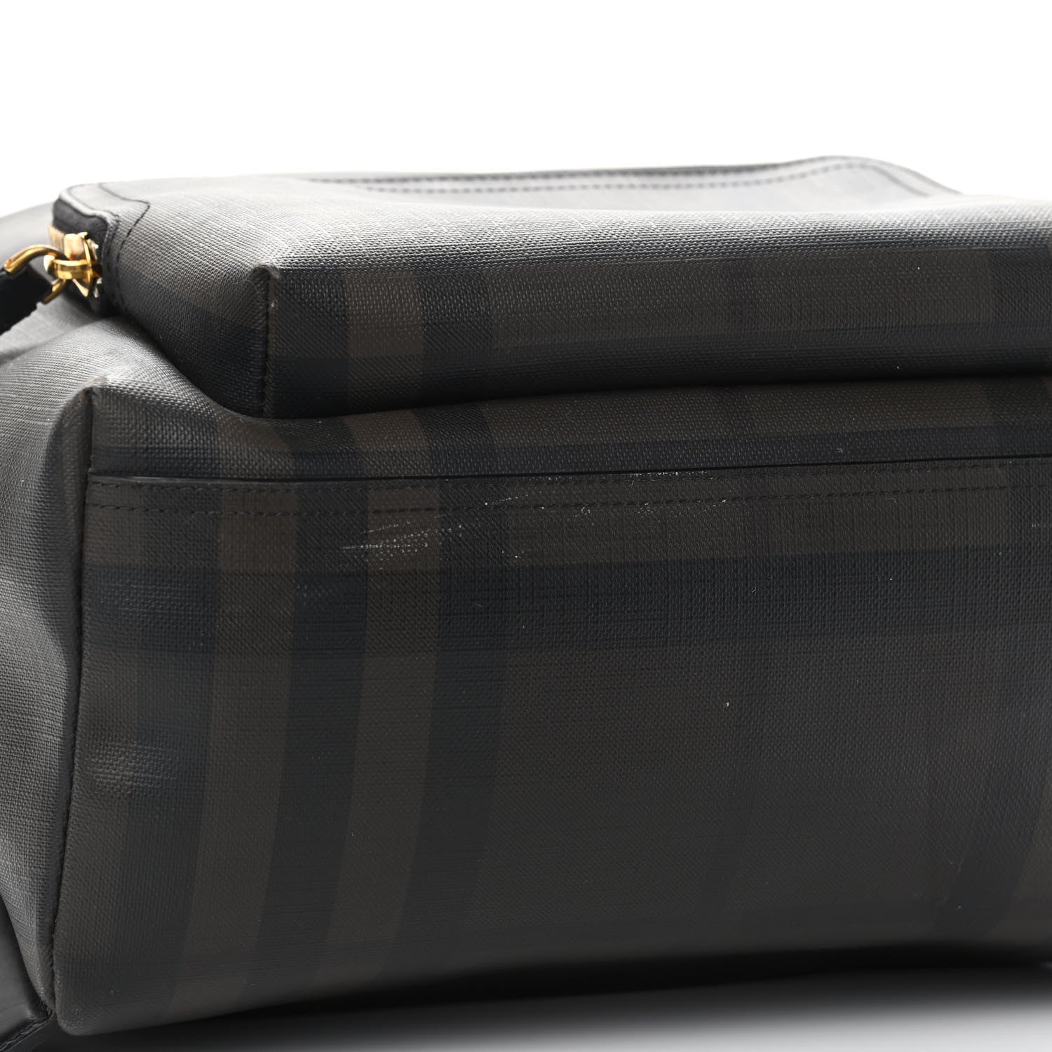 Burberry Smoked Check Backpack Black Brown 8 of 17