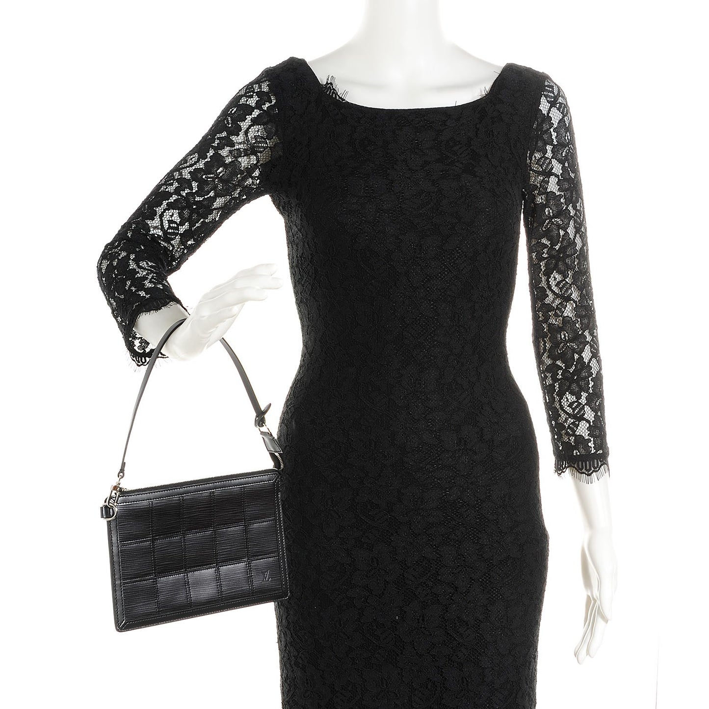 Epi Stretch Delmonico Pochette Black