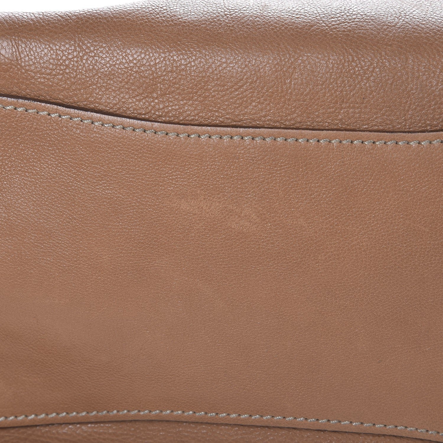 Prada Glace Calf Twin Pocket Fringe Tote Caramel 9 of 9