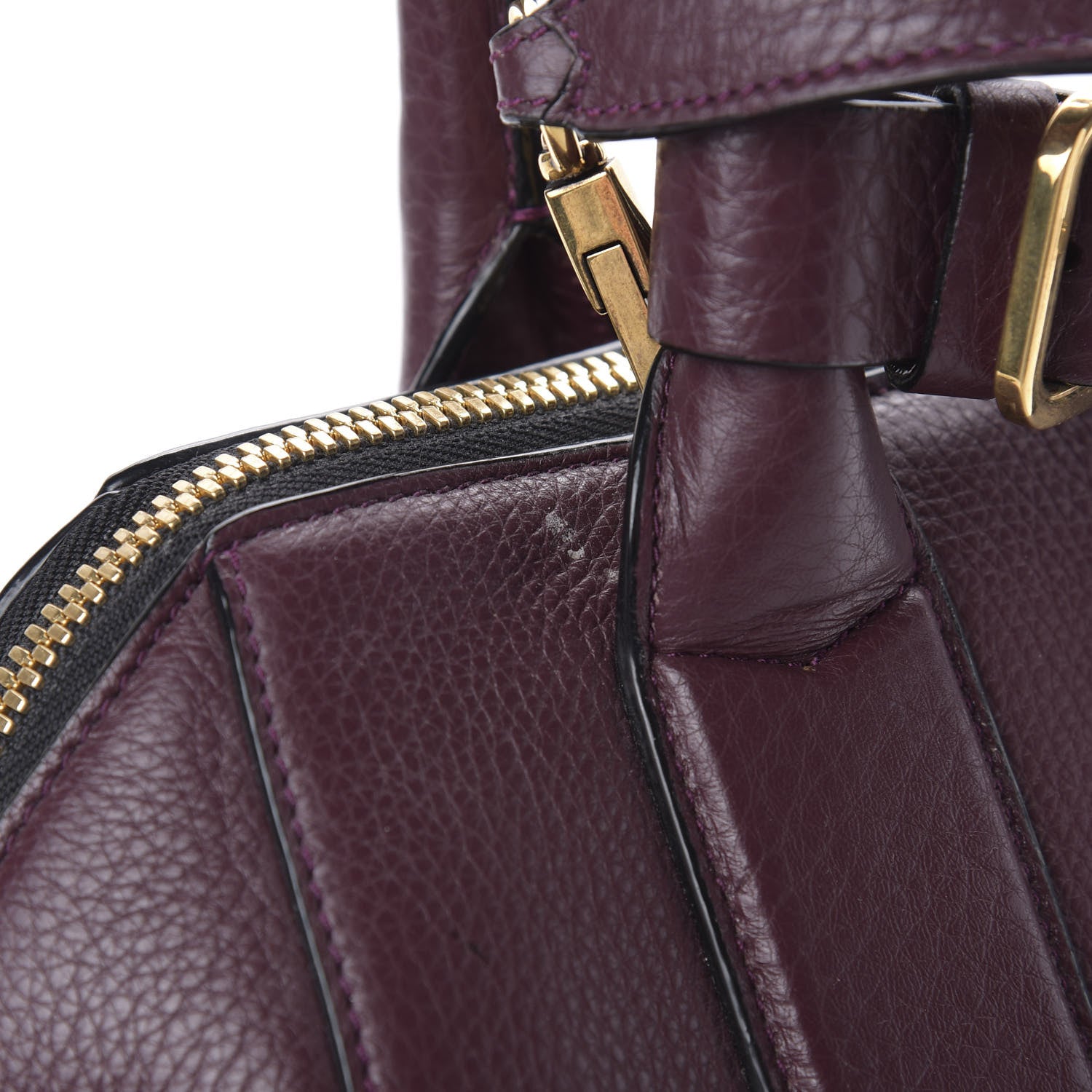 Marc Jacobs Textured Calfskin Medium Incognito Satchel Burgundy 12 of 12