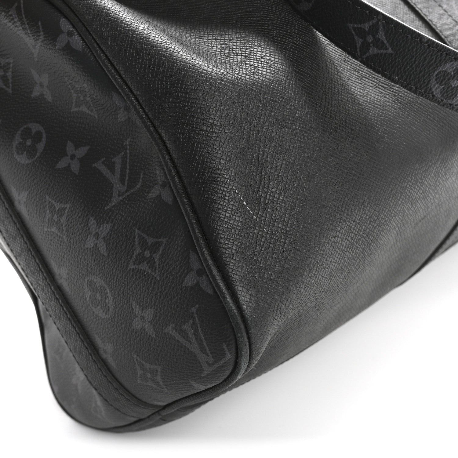 Louis Vuitton Taiga Monogram Eclipse Keepall Bandouliere 50 Black 14 of 14