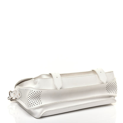 Proenza Schouler Lambskin Perforated Tiny Optic White 4 of 10