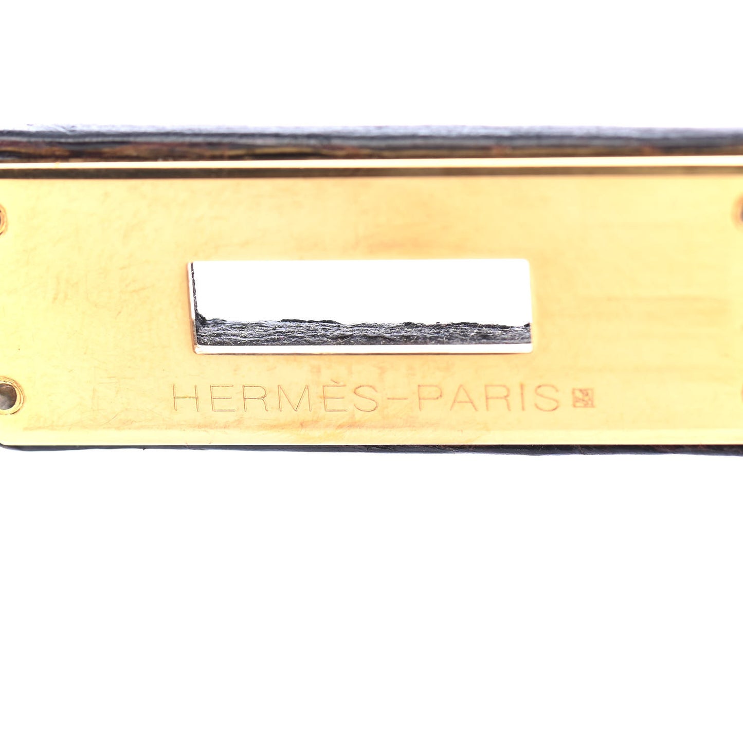 Shiny Porosus Crocodile Birkin 35 Cocoan