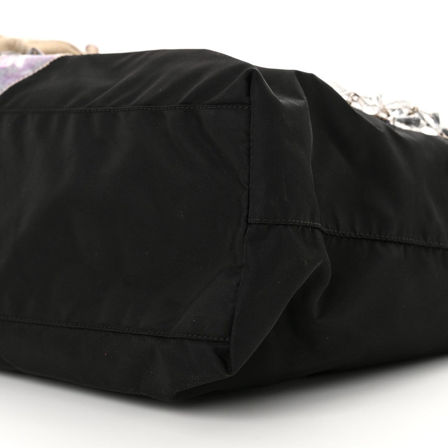 Tessuto Nylon Robot Tote Black