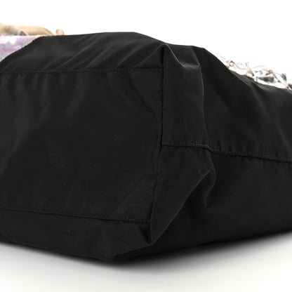 Prada Tessuto Nylon Robot Tote Black 9 of 11