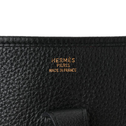 Hermes Taurillon Clemence Evelyne GM Black 6 of 11