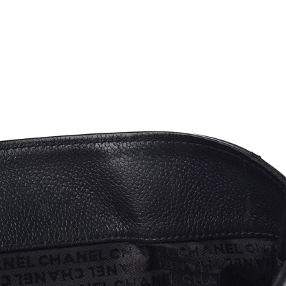 Chanel Caviar Square Stitched Tote Black 16 of 28