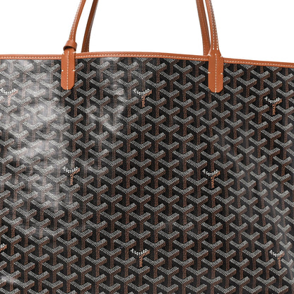 Goyard Goyardine Saint Louis GM Black Gold 9 of 11