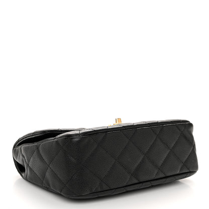 Chanel Caviar Quilted Sweetheart Flap Black 4 of 10