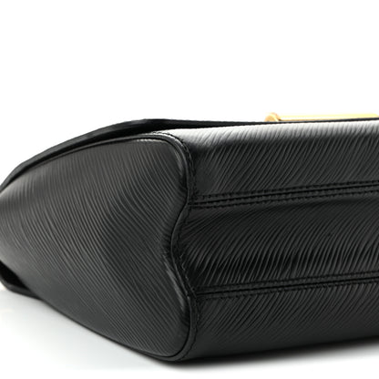 Louis Vuitton Epi Twist Shoulder Bag MM Black 9 of 10