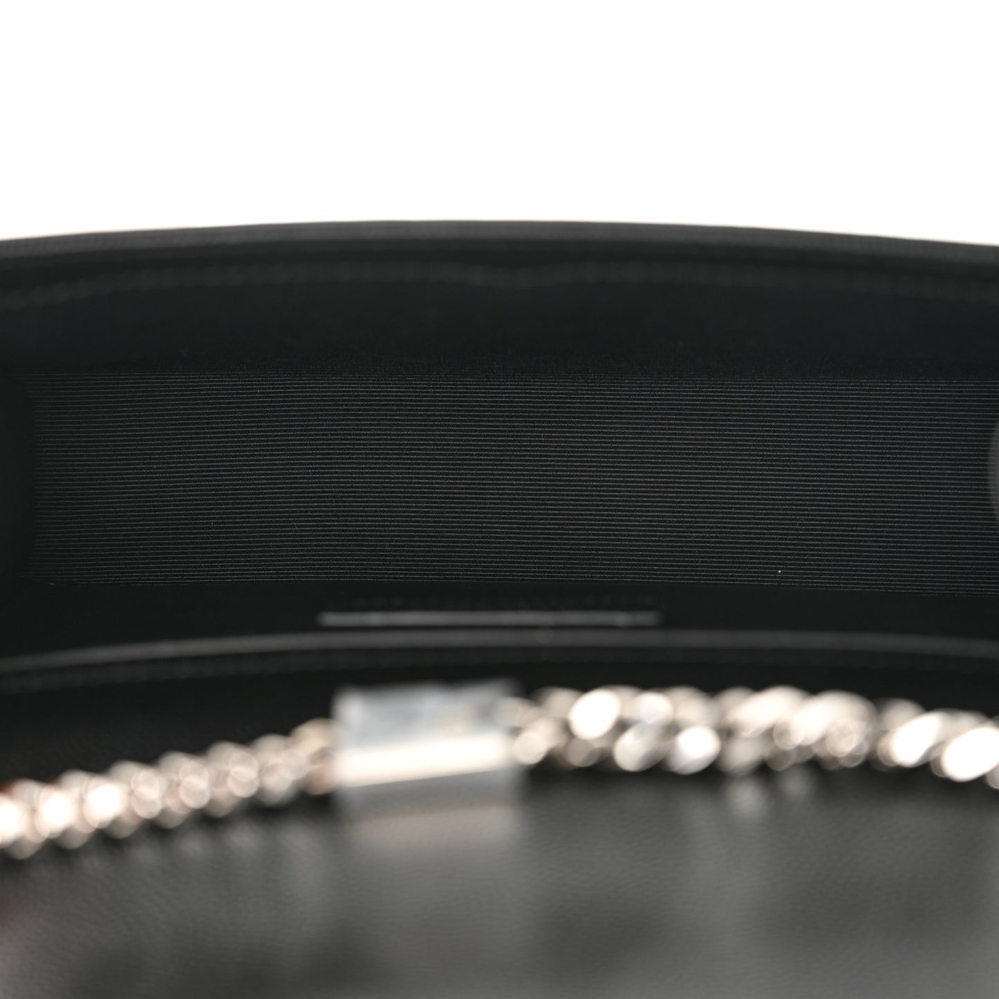 Grain De Poudre Small Monogram Kate Satchel Black