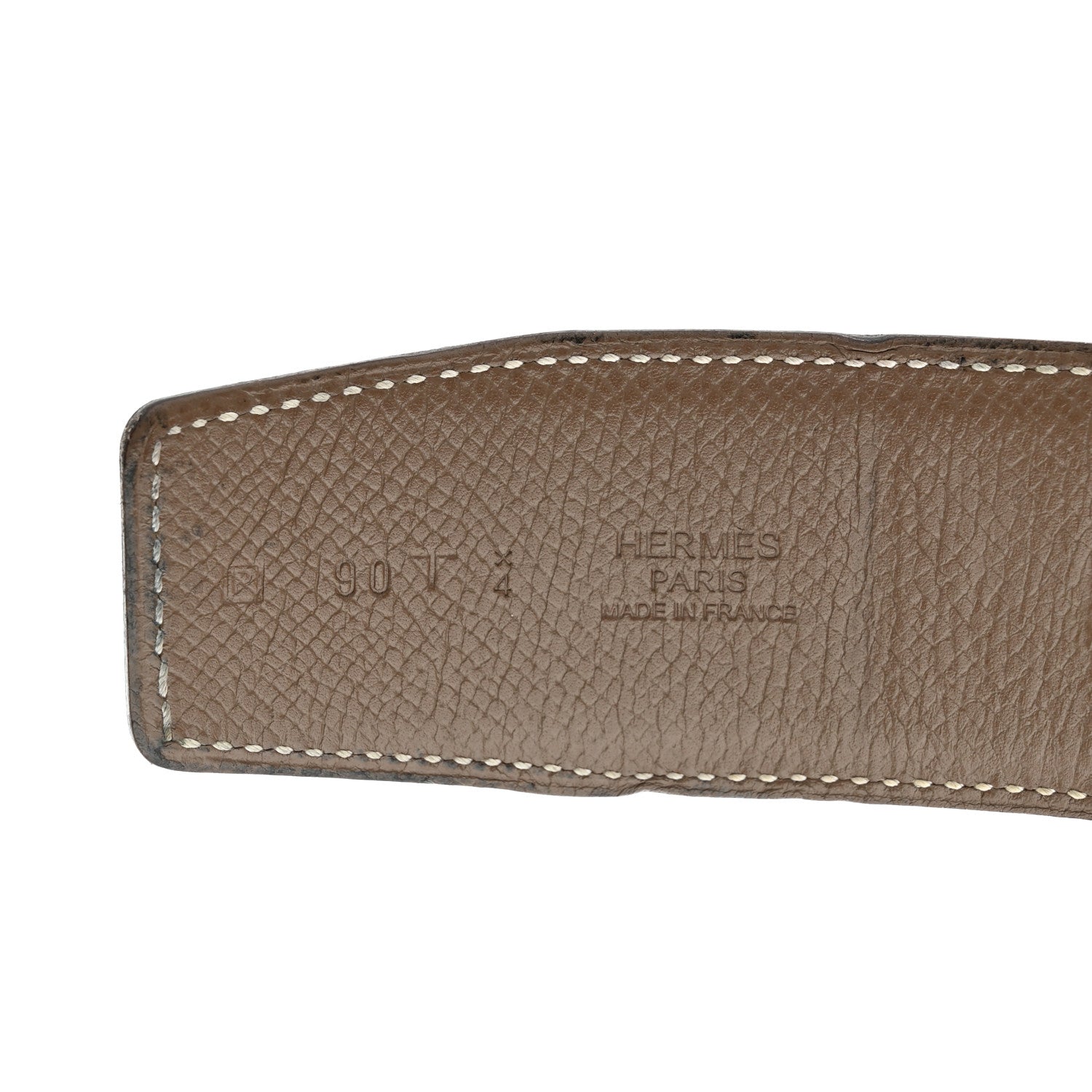 Hermes 42mm Constance H Belt 90 36 Gold Etoupe 4 of 9