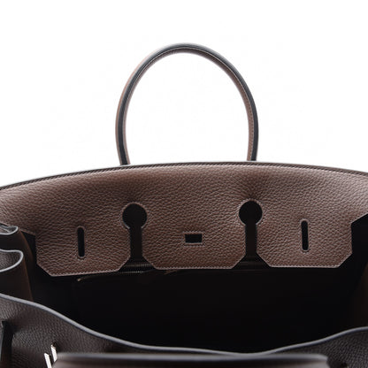Hermes Taurillon Clemence Birkin 35 Cacao 14 of 32
