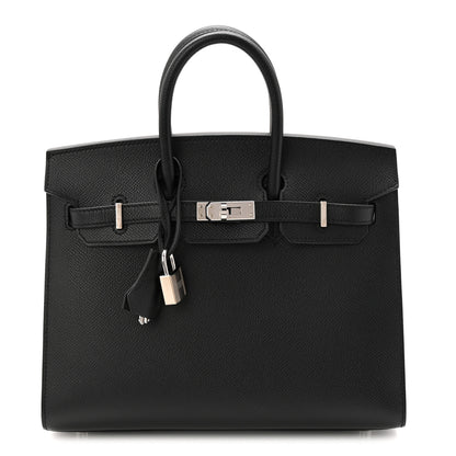 Hermes Epsom Birkin Sellier 25 Black 1 of 11