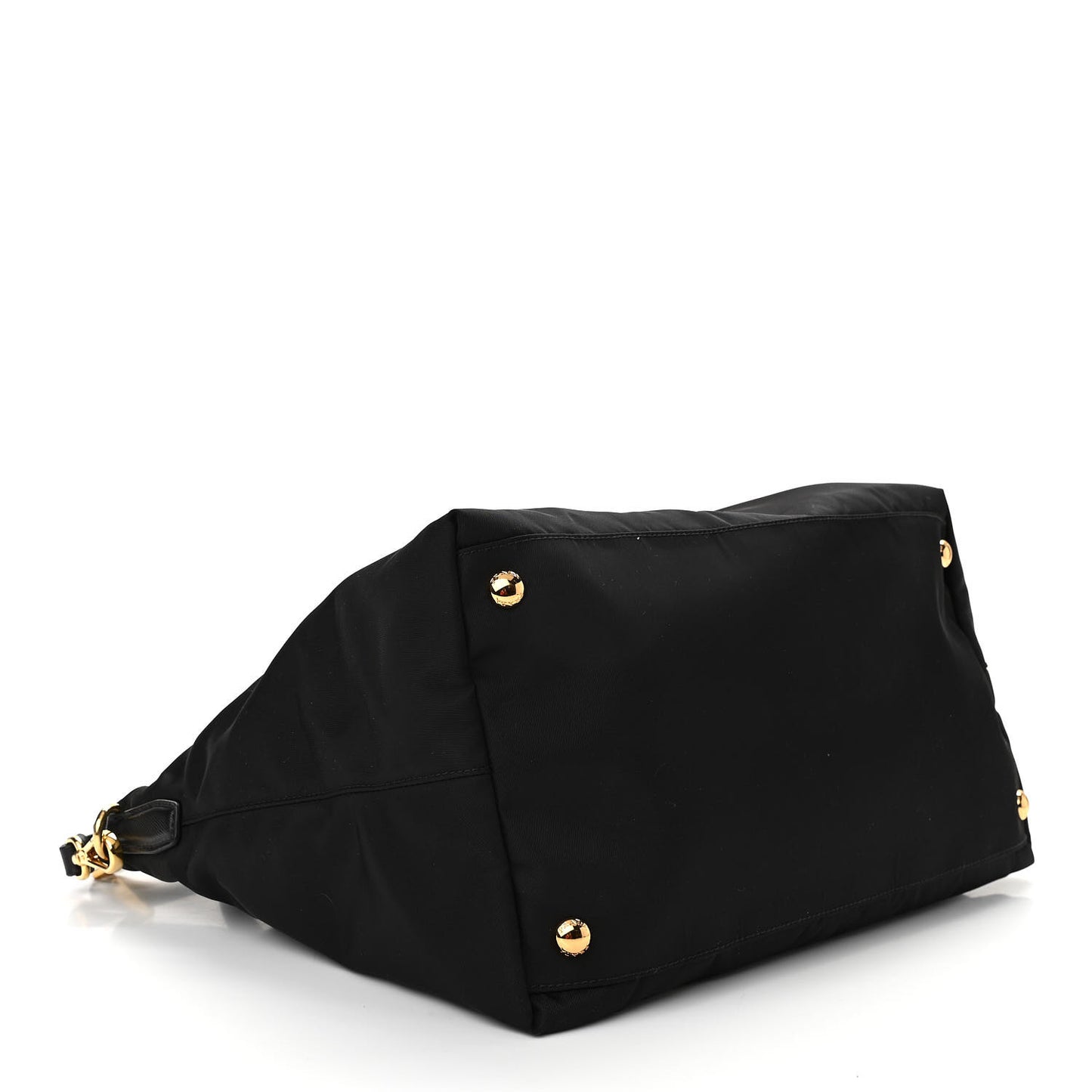 Tessuto Nylon Saffiano Tote Black
