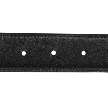 Hermes Box Togo 32mm H Belt 90 36 Black Gold 4 of 6