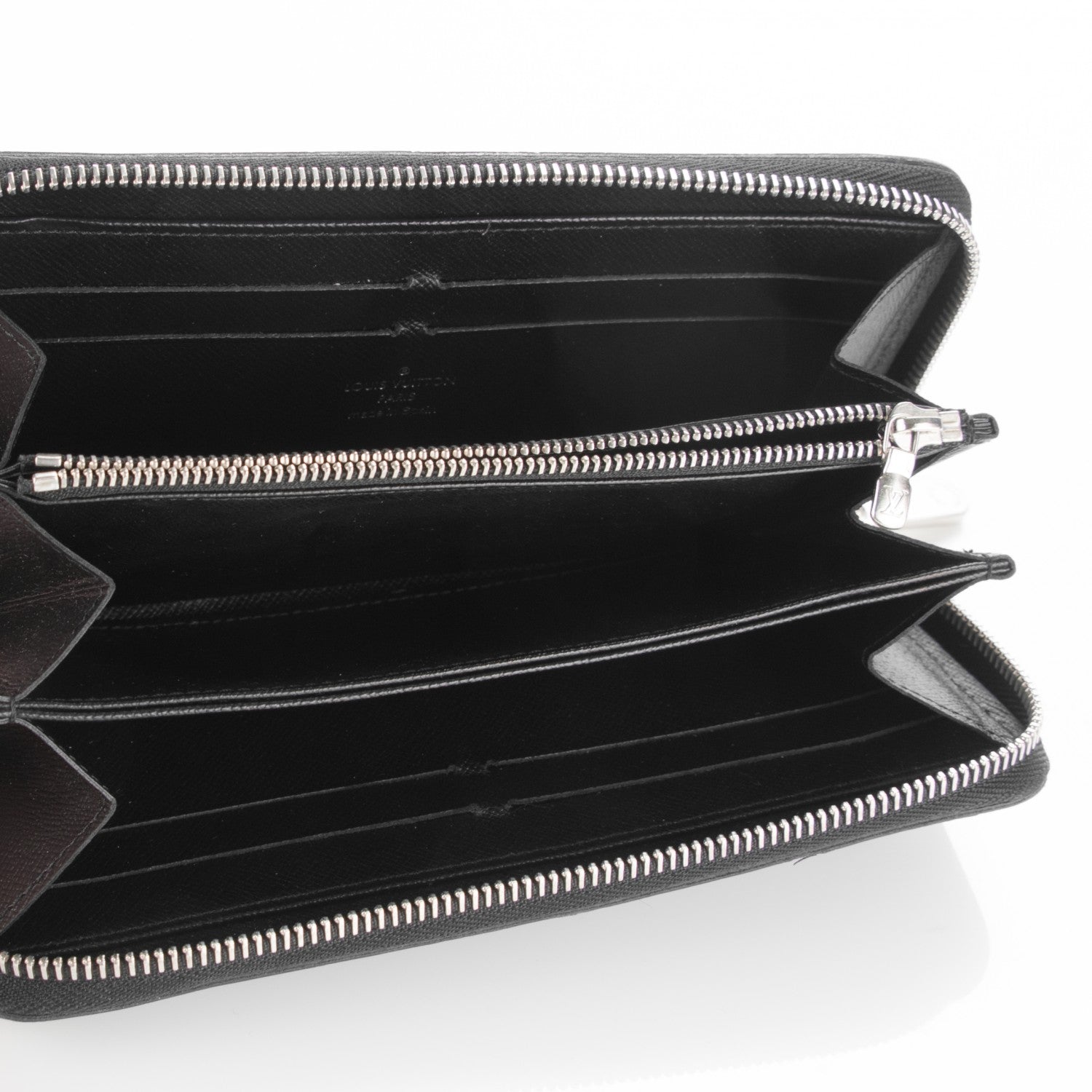 Louis Vuitton Epi Electric Zippy Wallet Black 5 of 6