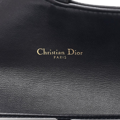 Christian Dior Oblique Saddle Chain Long Wallet Blue 6 of 12