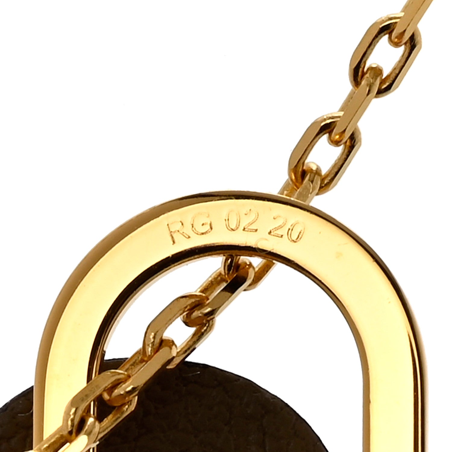 Hermes Swift Small O'Kelly Pendant Necklace Etoupe 7 of 8