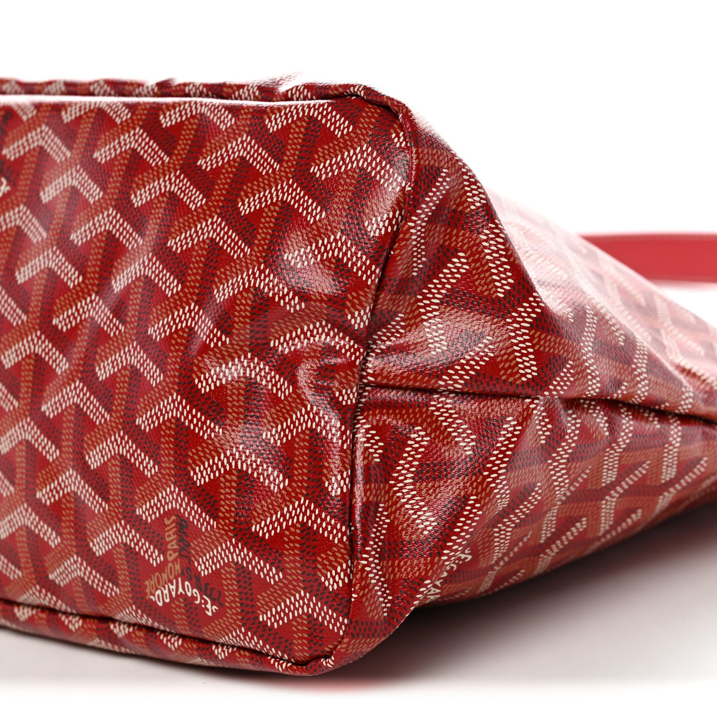 Goyardine Boheme Hobo Red
