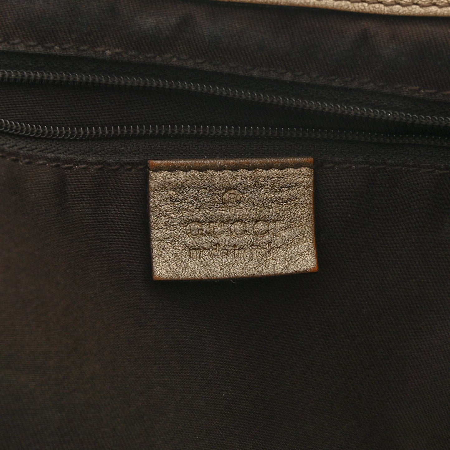 Monogram Large D Gold Hobo Gold