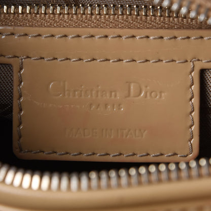 Christian Dior Patent Cannage Medium Lady Dior Beige 7 of 10