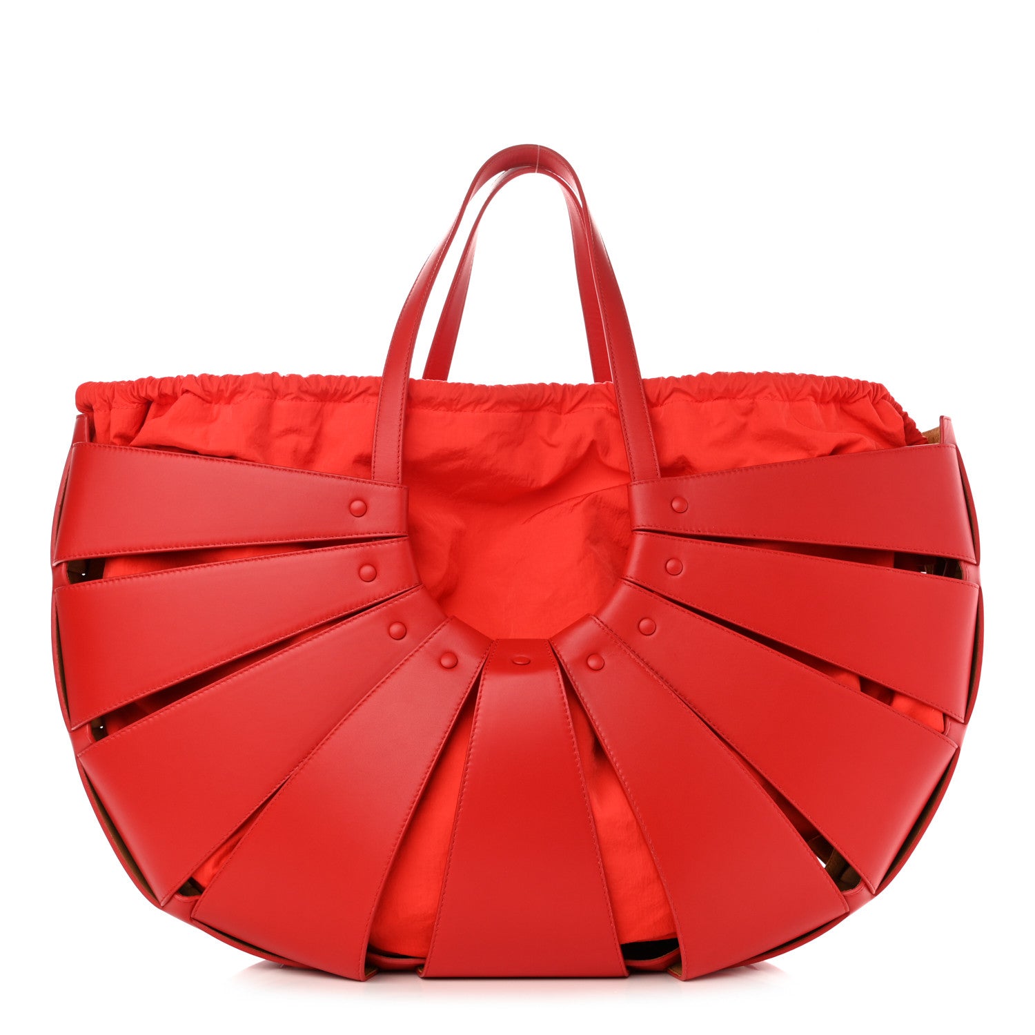Bottega Veneta French Calfskin Shell Bag 1 of 11