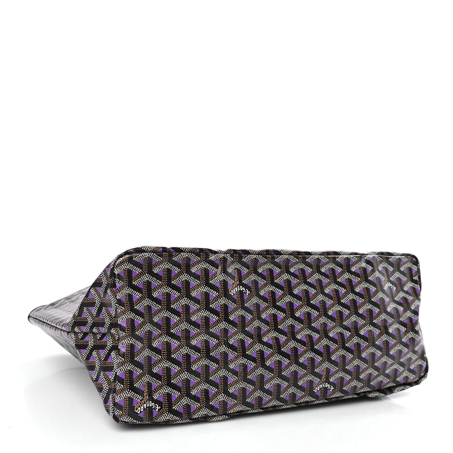 Goyardine Saint Louis Claire Voie PM Black Violet
